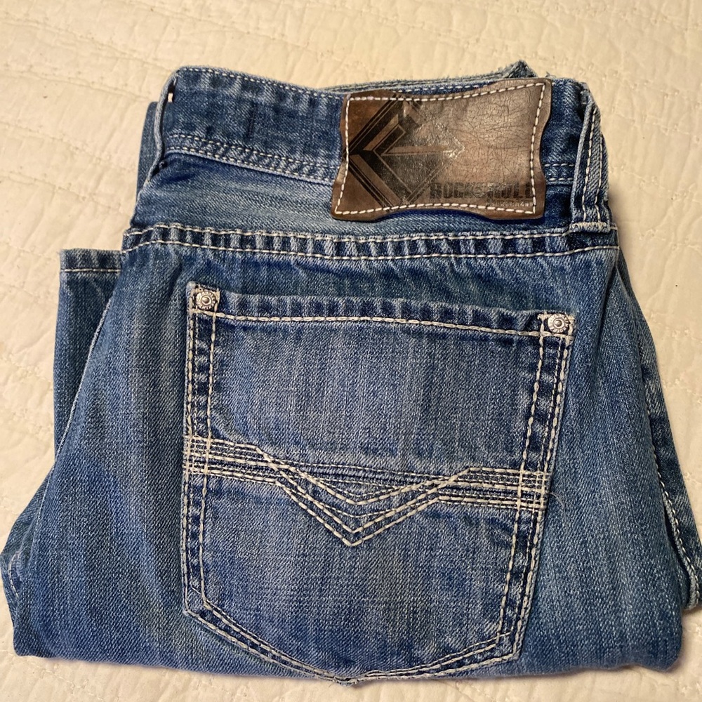 Rock&Roll 38x32 book cut jean. Like brand new!